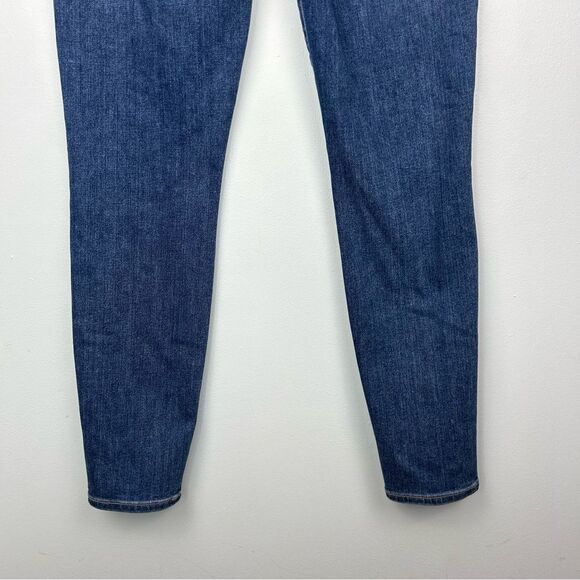 VERONICA BEARD Debbie High-Rise Skinny Jeans Button Fly Lava Stone Dark Wash 24 - Picture 9 of 16